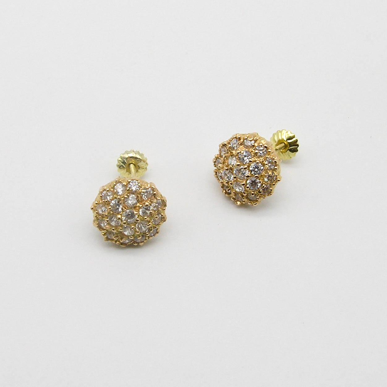 AROS FRUTILLA CUBIC A02 /O.ROJO